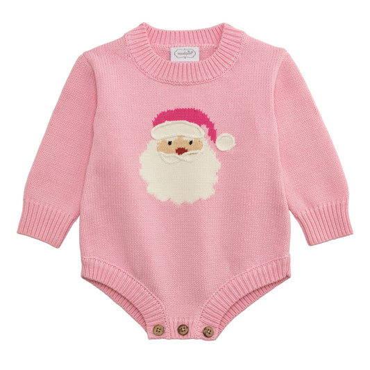 Pink Santa Sweater Bubble