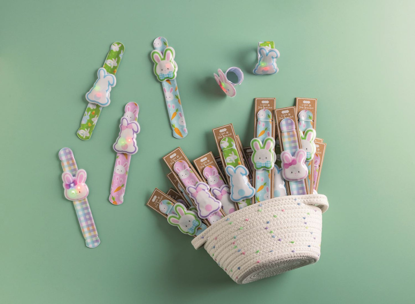 Easter Light-Up Slap Bracelets | Assorted Styles