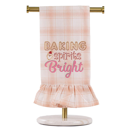 Hand Towel | Ruffle | Baking Spirits Bright