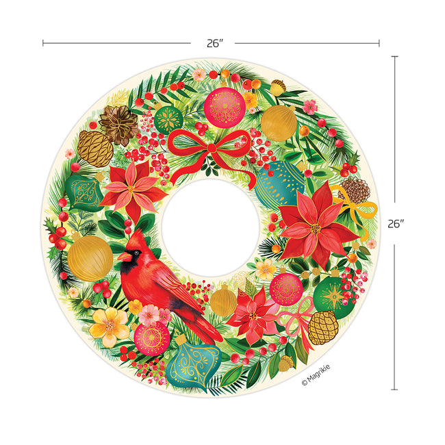 Jigsaw Puzzle | Holiday Wreath