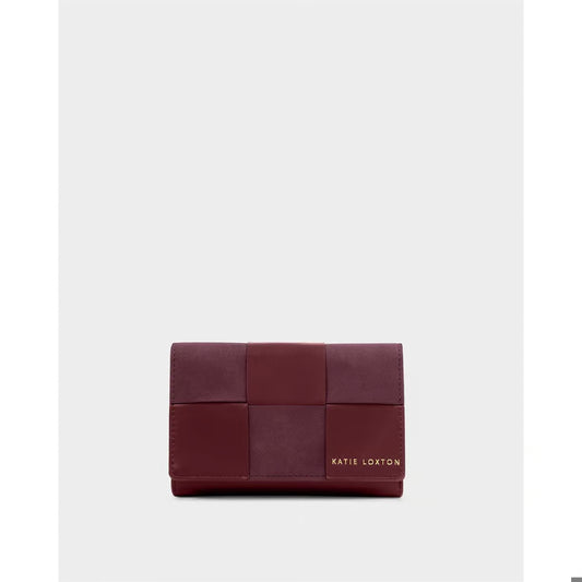 Taya Woven Purse | Cherry