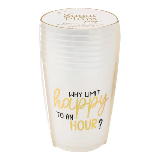 Frosted Cocktail Cups | Why Limit Happy Hour