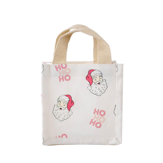 Mini Gift Tote | HoHoHo Santa