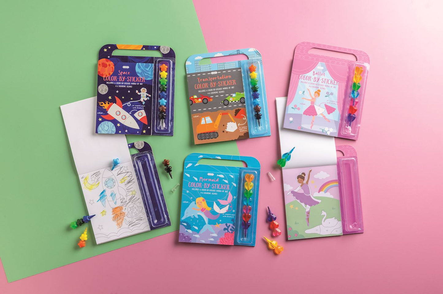 Color-By-Sticker Sets | Assorted
