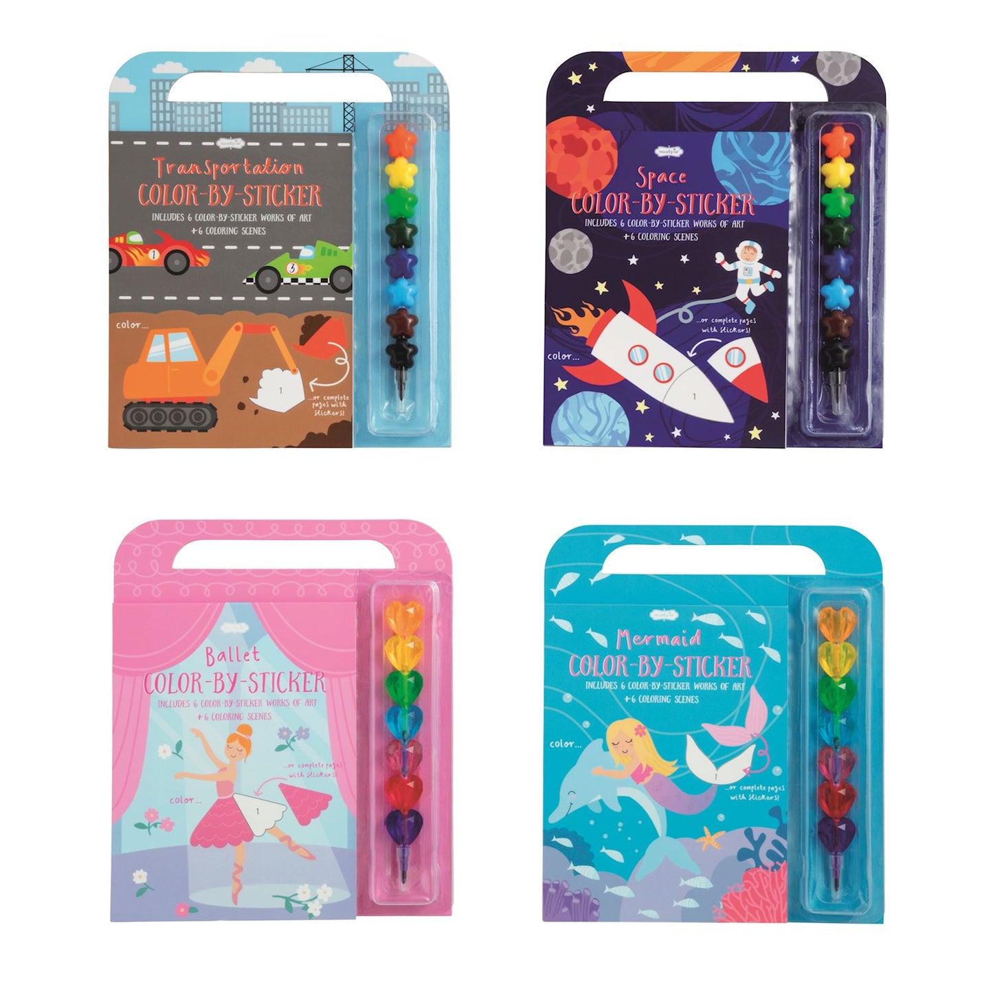 Color-By-Sticker Sets | Assorted