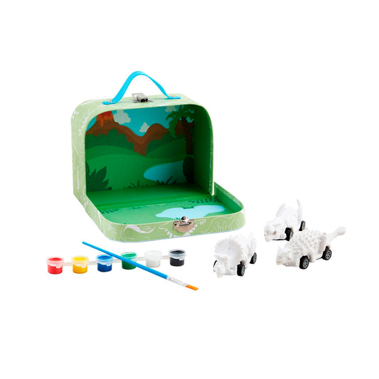 Pull-Back Paint Me Dino Set