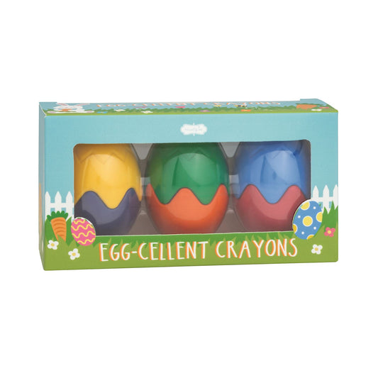 Egg Shaped Crayon Set | Blue
