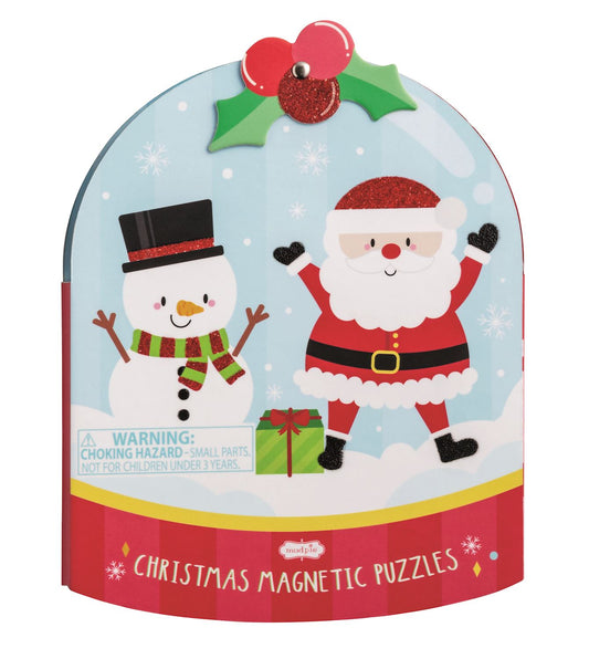 Snow Globe Magnetic Puzzle Book