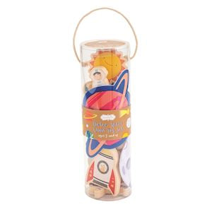 Outer Space Wood Toy Set