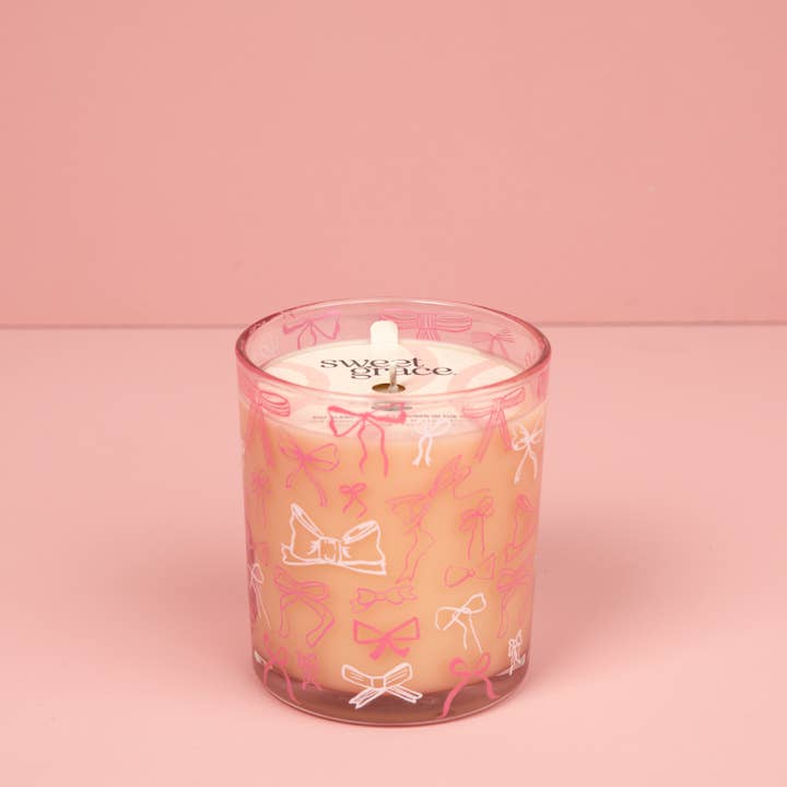 Sweet Grace Candle | Bow