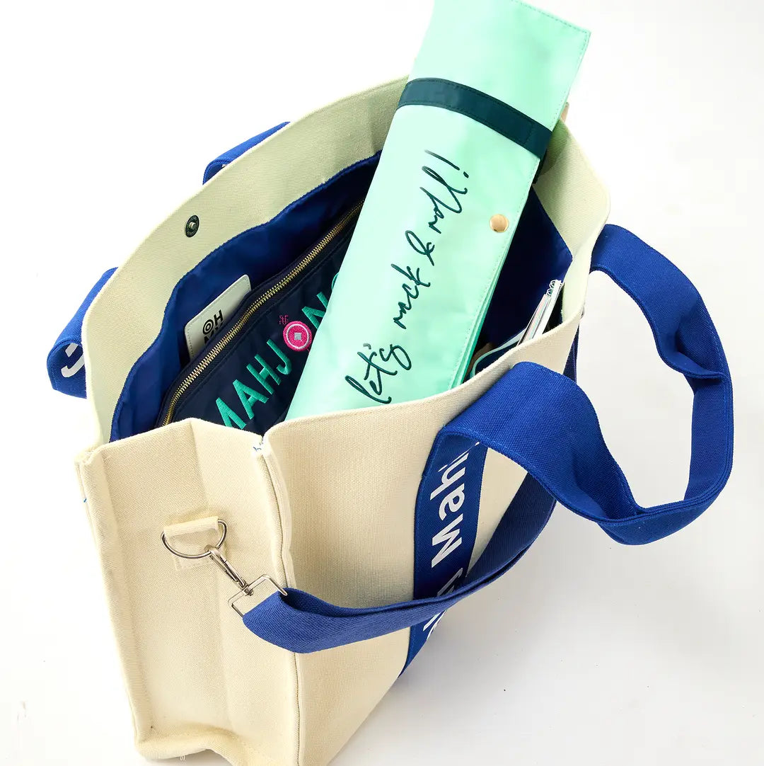Mahj It All Bag | Blue