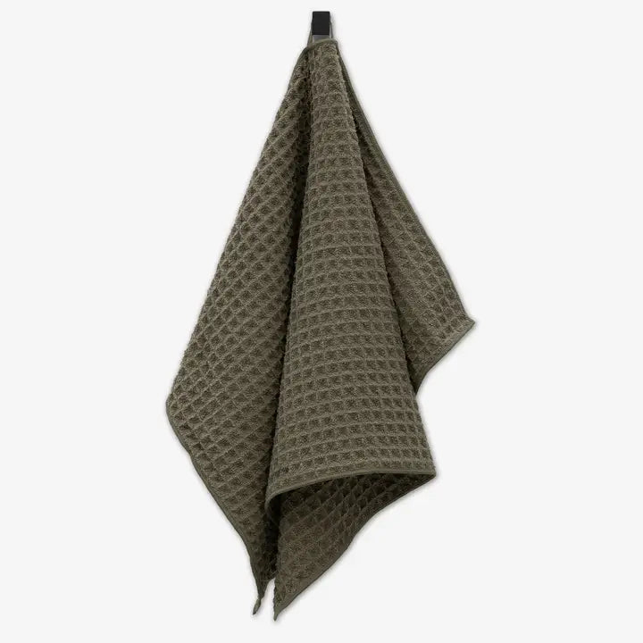Waffle Hand Towel | Forest