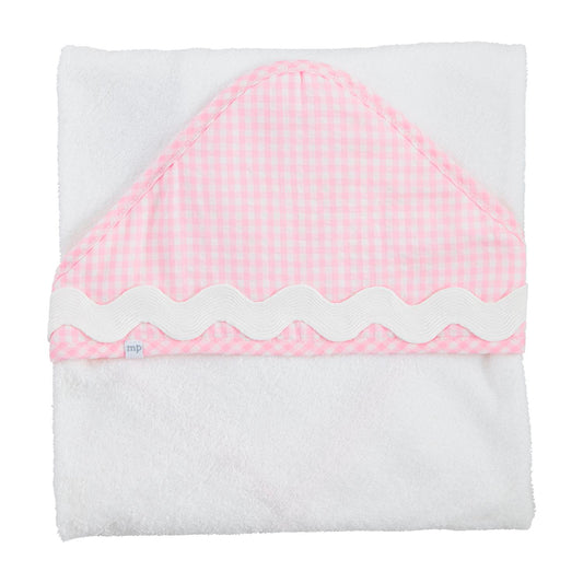 Hooded Towel | Ric-Rac | Pink