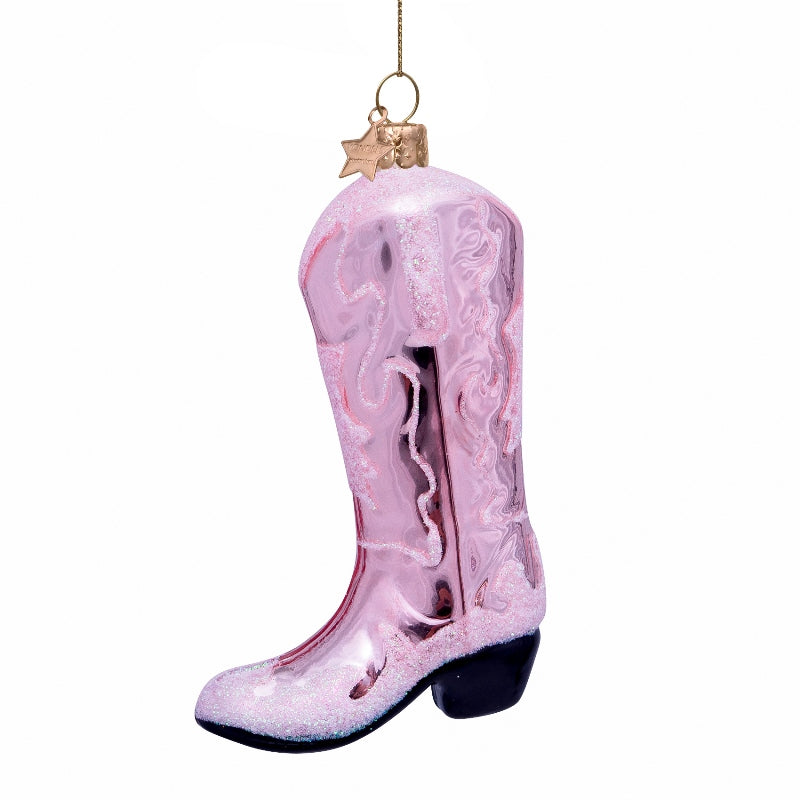 Ornament | Pink Cowboy Boot
