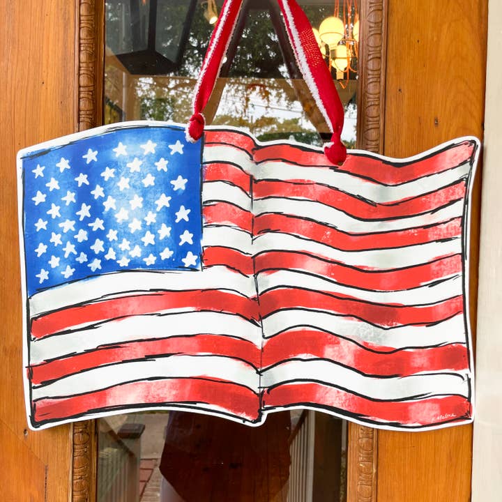 Door Hanger | American Flag