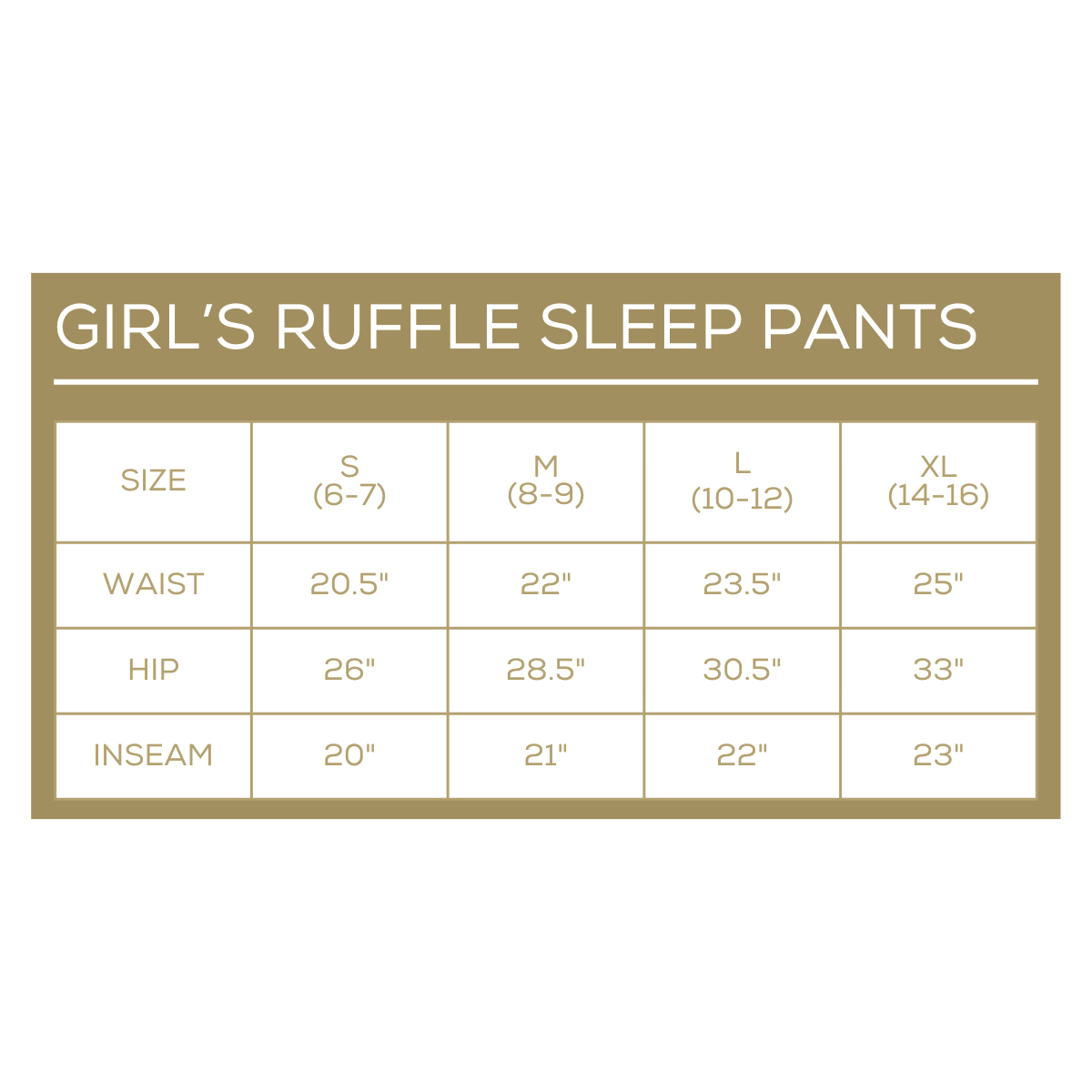 Ruffle Sleep Pants | Baking Spirits Bright | Girl's