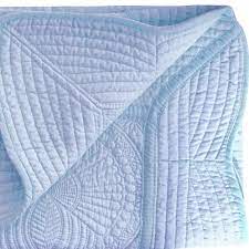 Quilted Blanket | Baby Blue