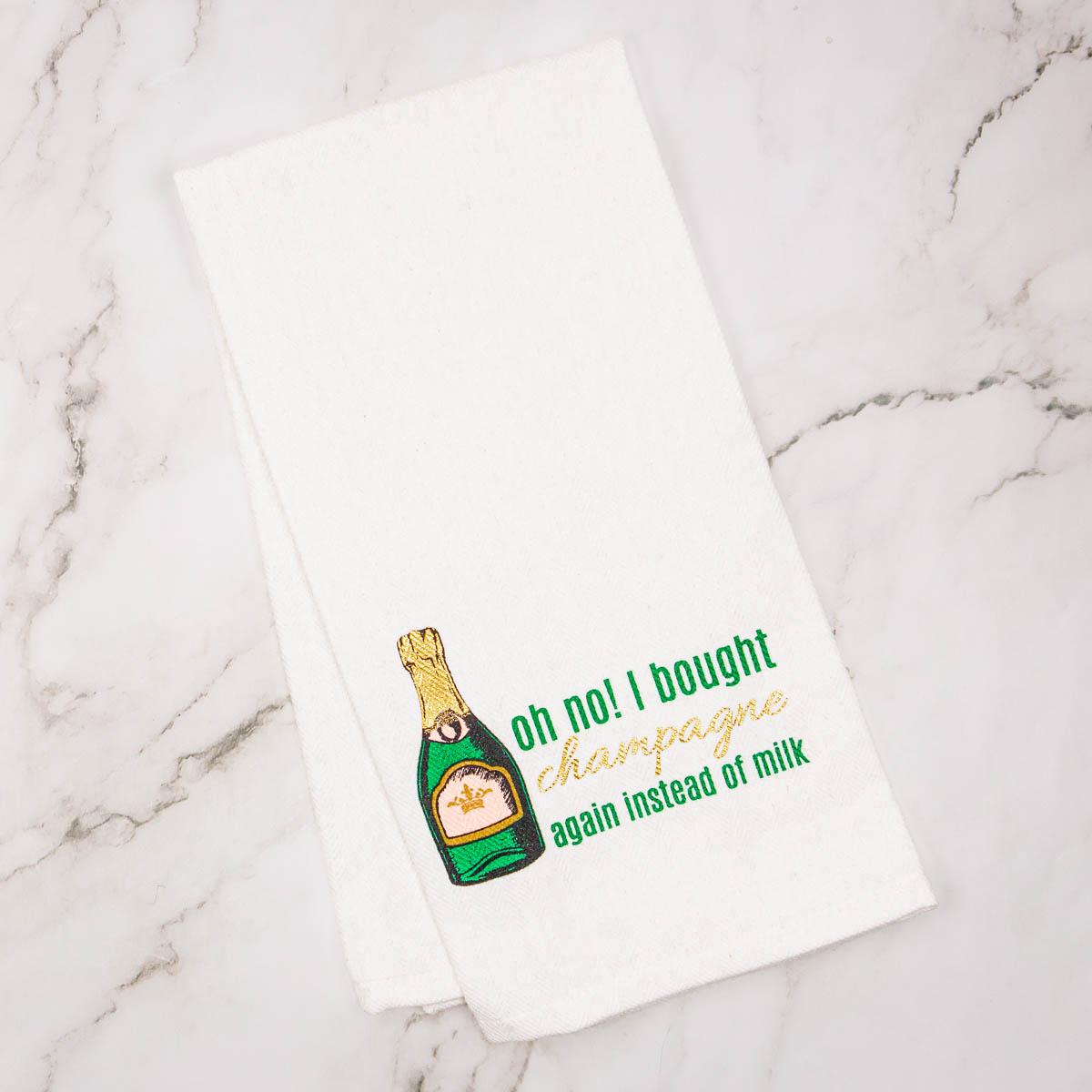 Hand Towel | I Bought Champagne Again