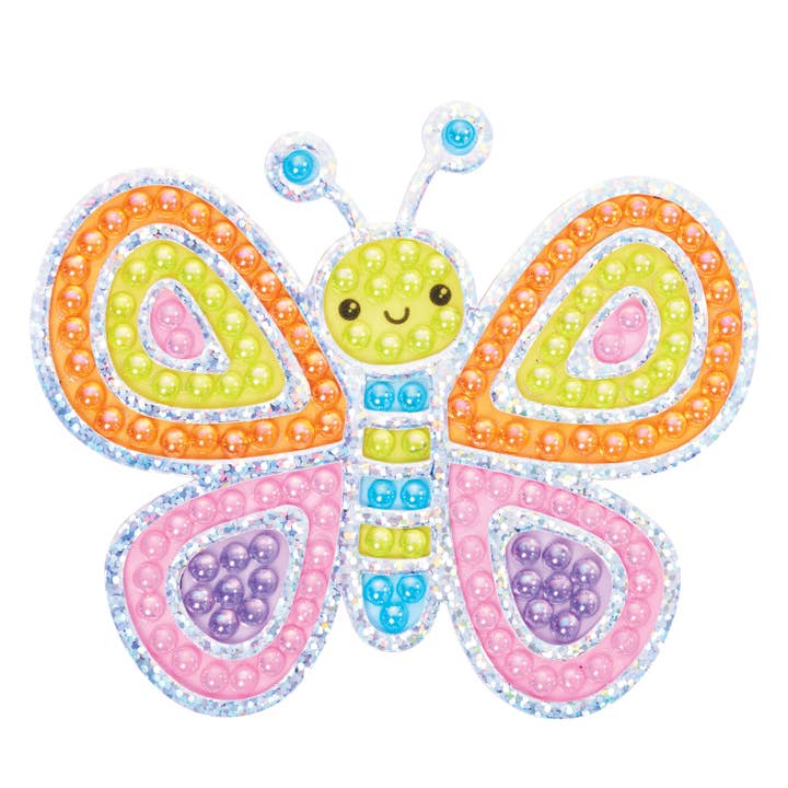 Super Sticker Diamond Painting Kit | Butterfly Bubble Gems