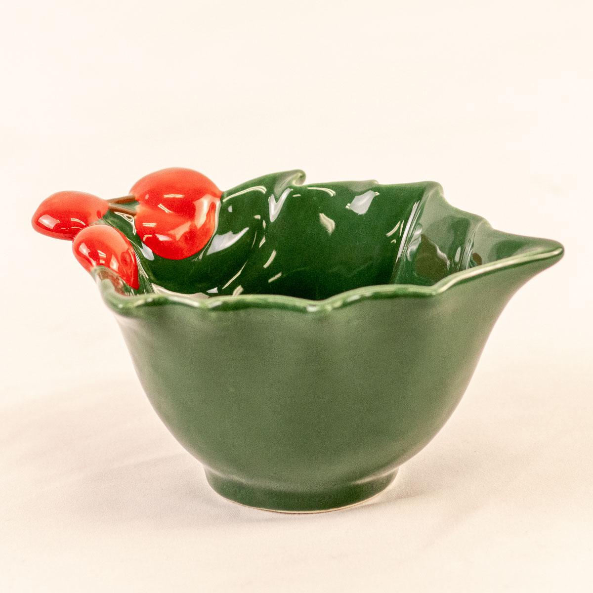 Tidbit Bowl | Holly Leaf