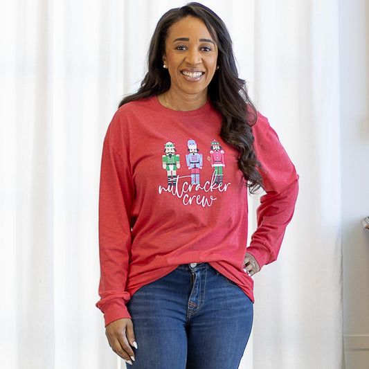 Crew Neck Long Sleeve T- Shirt | Nutcracker March