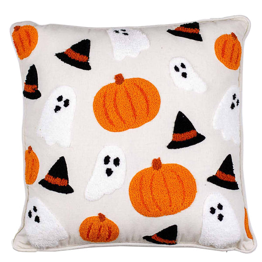 Embroidered Pillow | Halloween Fun