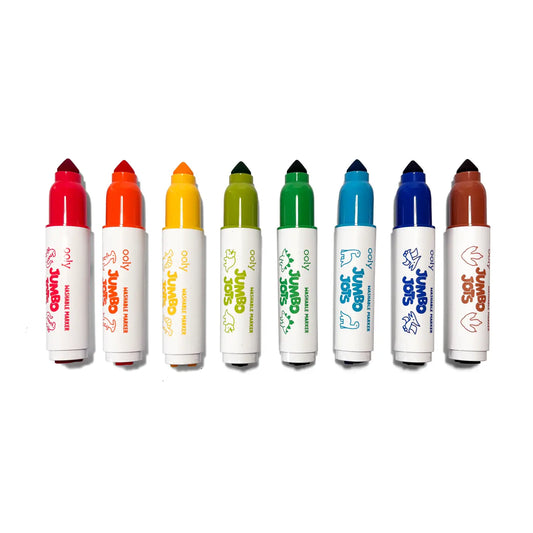 Jumbo Jots Dual Tip Dinosaur Stamp Markers