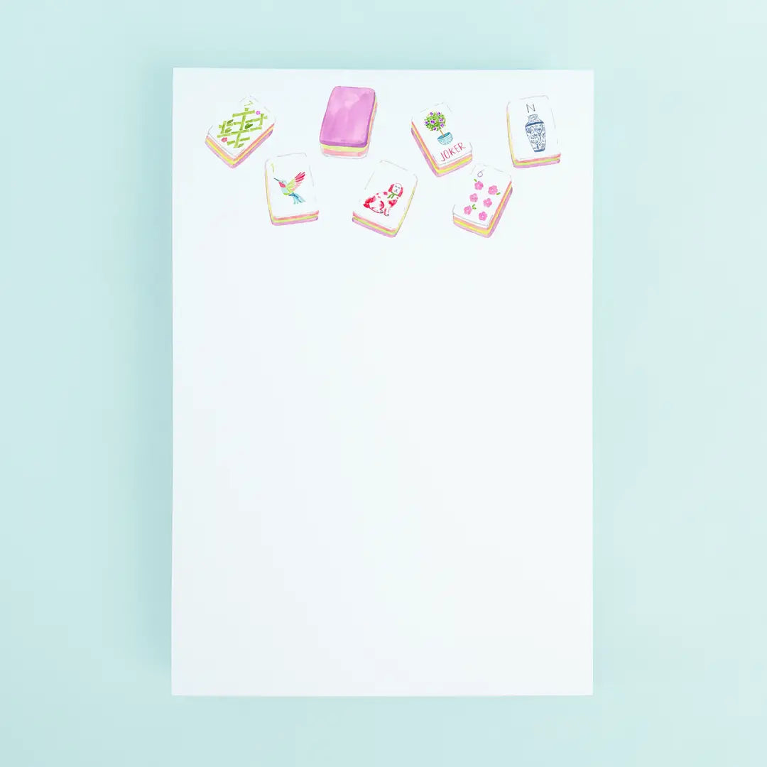 Mahjong Tiles Notepad