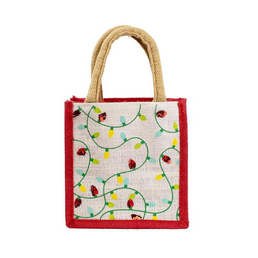 Petite Gift Tote | Christmas Lights