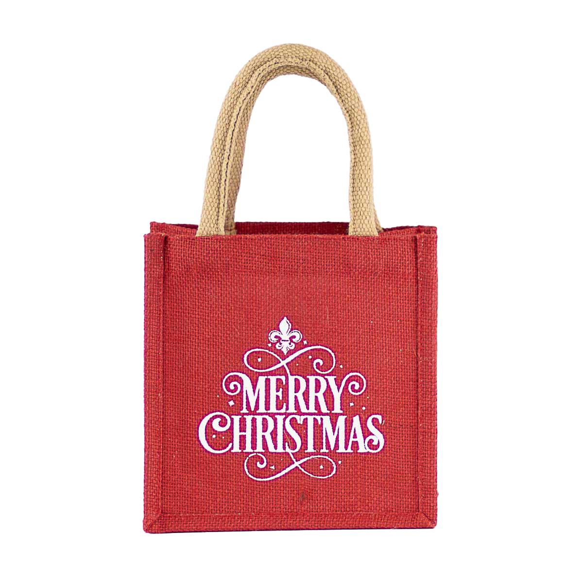 Petite Gift Tote | Merry Christmas Fleur