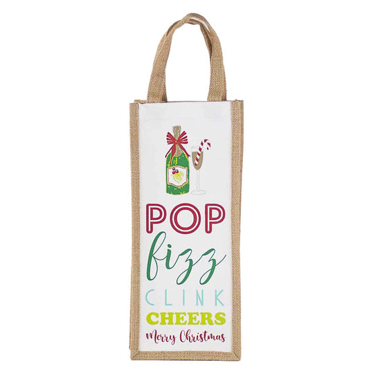 Wine Bag | Pop Fizz Merry Christmas