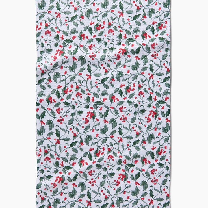 Tea Towel | Christmas Holly