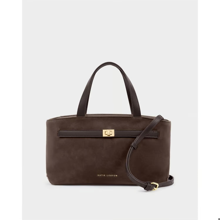 Orin Top Handle Crossbody Bag | Bitter Chocolate