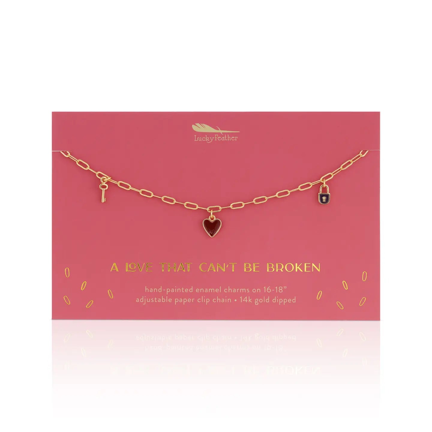 Enamel Treasure Necklace | A Love That Can't Be Broken