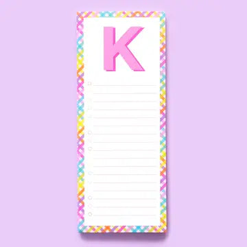 Letter List Pad | Assorted