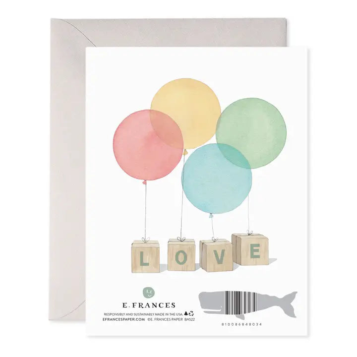 Greeting Card | Baby Blocks