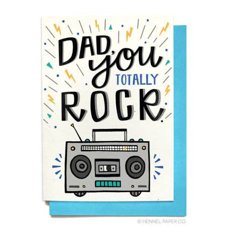 Father’s Day Card | Dad You Totally Rock