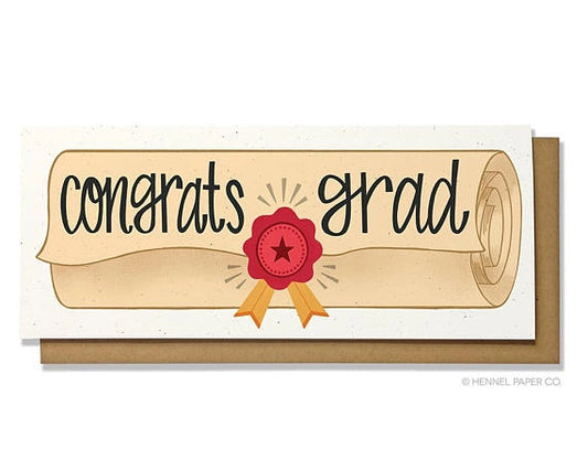 Graduation Card | Diploma | Money Card