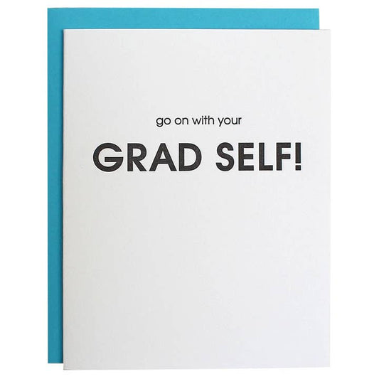 Greeting Card | Graduation | Go On with Your Grad Self