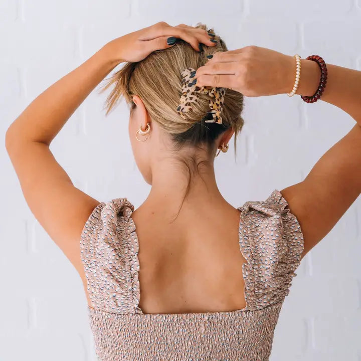 Teleties Claw Hair Clip | Blonde Tortoise | Assorted Sizes