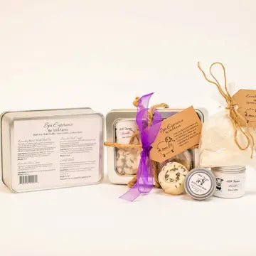 Skin Softening Spa Experience Tin Gift Set | Lavender