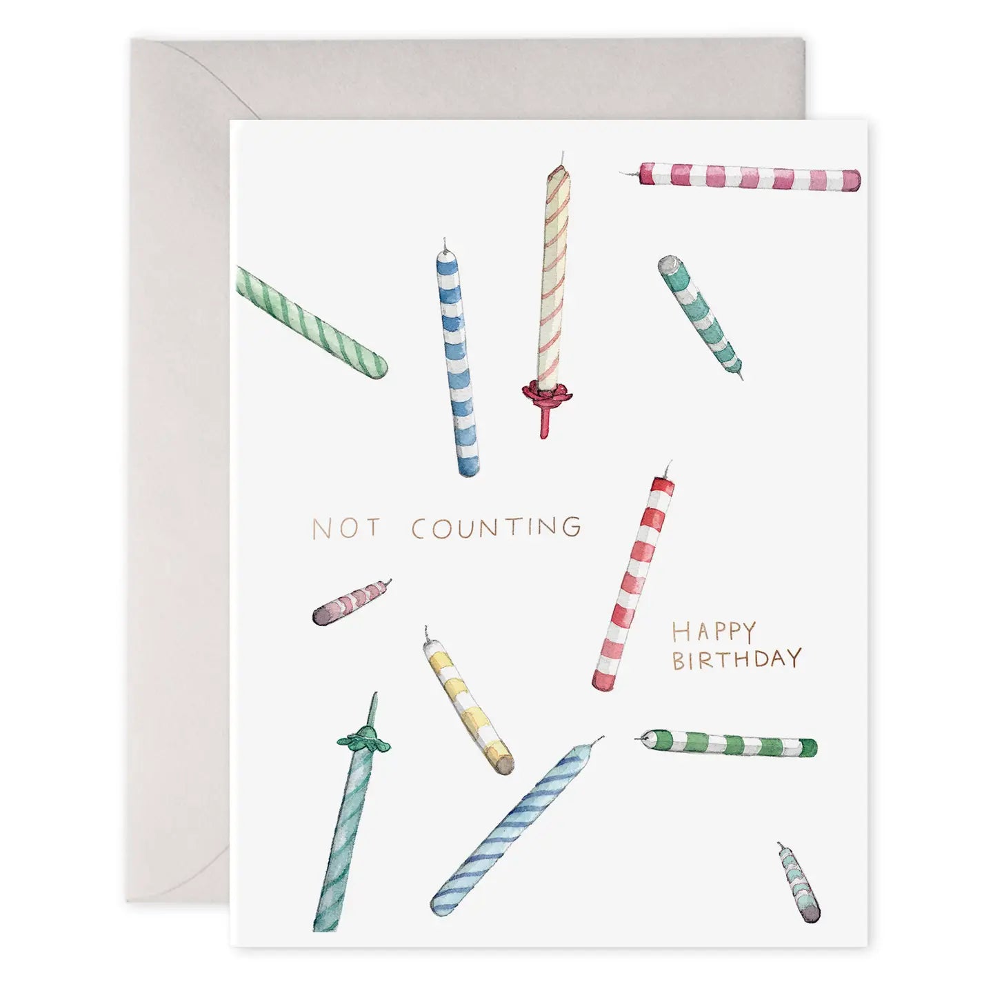 Greeting Card | Not Counting Candles