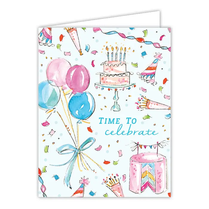 Greeting Card | Birthday | Time To Celebrate