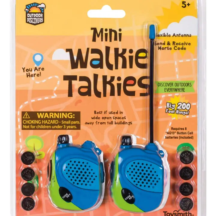 Outdoor Discovery Mini Walkie Talkie | Set of 2
