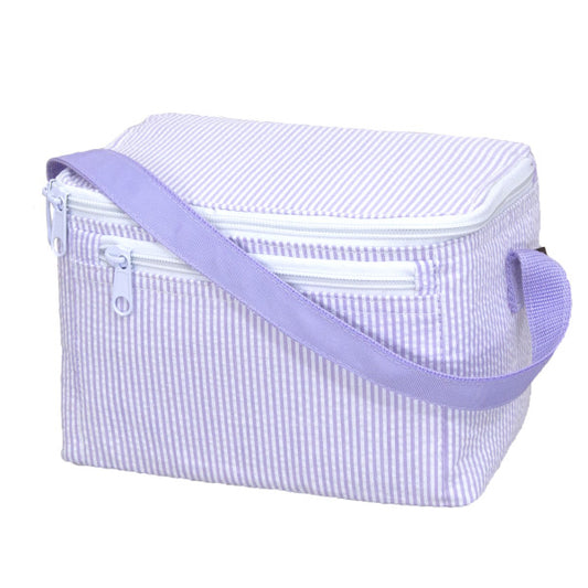 Lunch Box | Lilac Seersucker