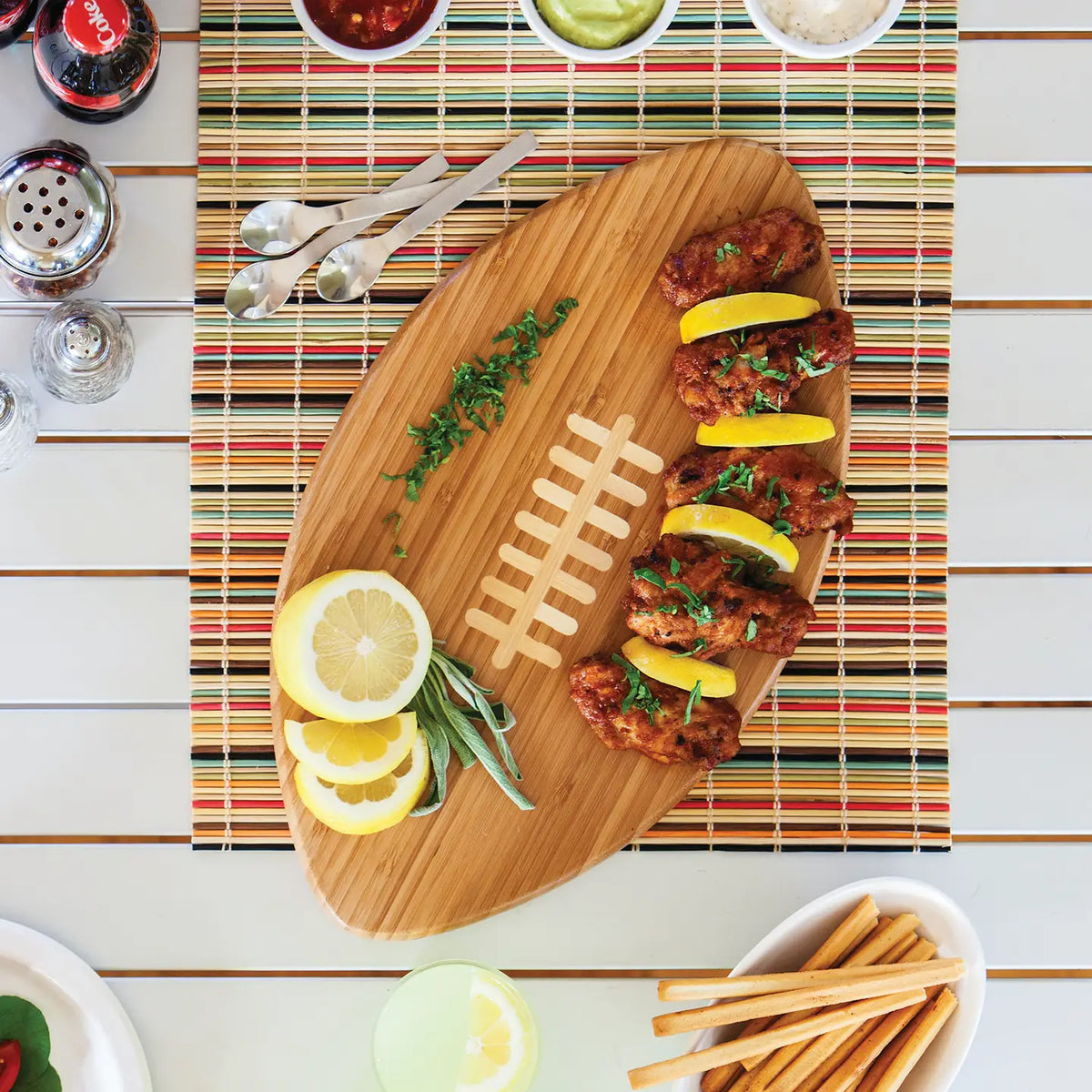 Touchdown! Football Cheese Board | Serving Platter