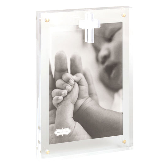 Vertical Layered Cross Acrylic Frame