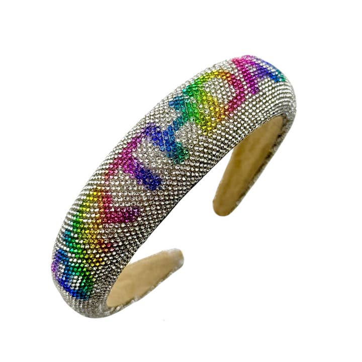 Rhinestone Headband | Happy Birthday