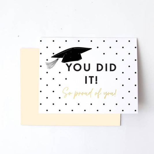 Greeting Card | You Did It