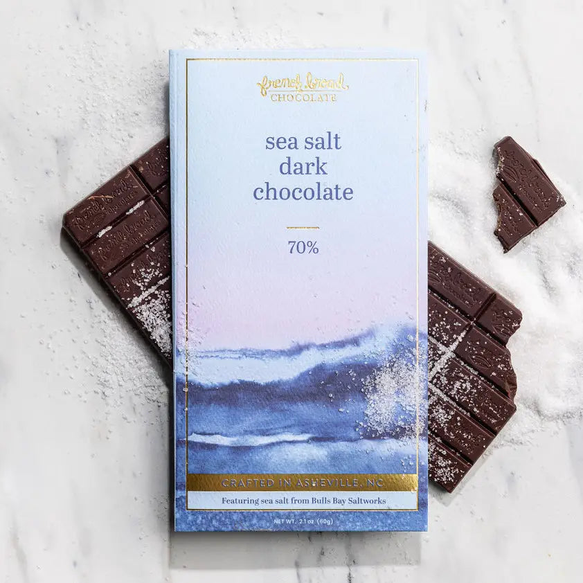 Sea Salt Chocolate Bar 70%